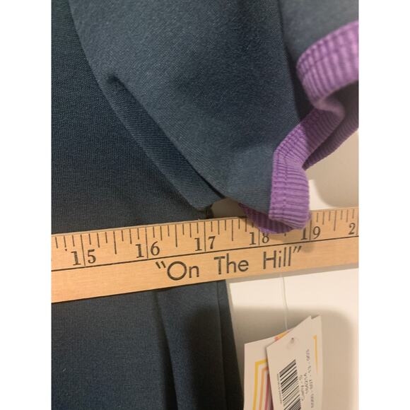 Lularoe NWT Carly T Shirt Maxi Dress Gray Size Small Flowy oversized casual - Picture 8 of 8